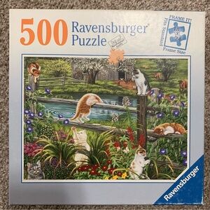 Ravensburger Cats at Play Puzzle - 500 Pieces COMPLETE